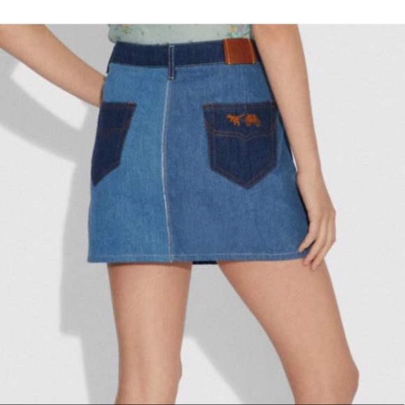 Coach Patchwork Skirt - Picture 3 of 7